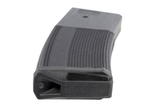The Daniel Defense 32 round magazine features an impact absorbing baseplate